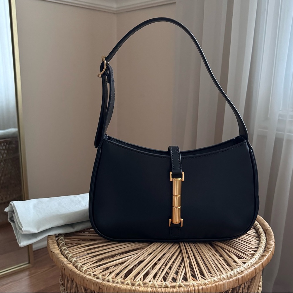 Charles & Keith Cesia Black Shoulder Bag